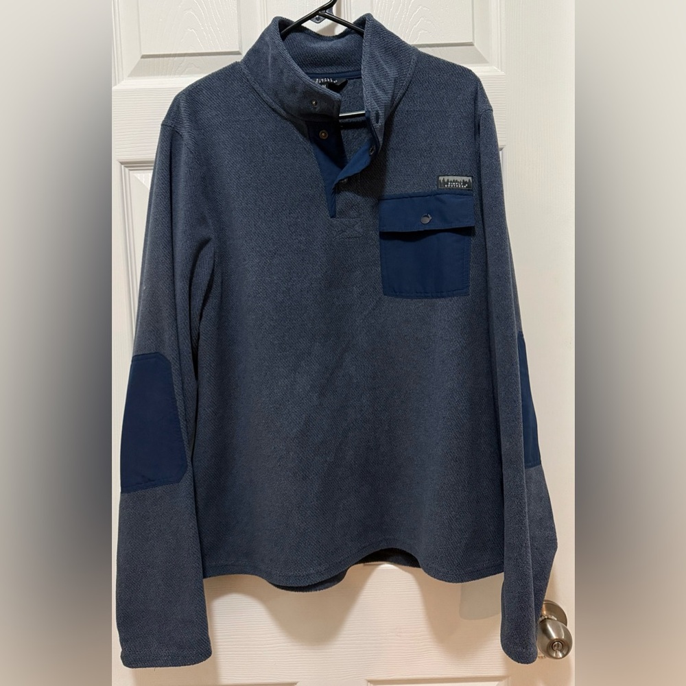 Simply Southern Navy Button Down Shirt